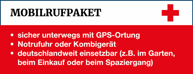 Leistungen Mobilrufpaket