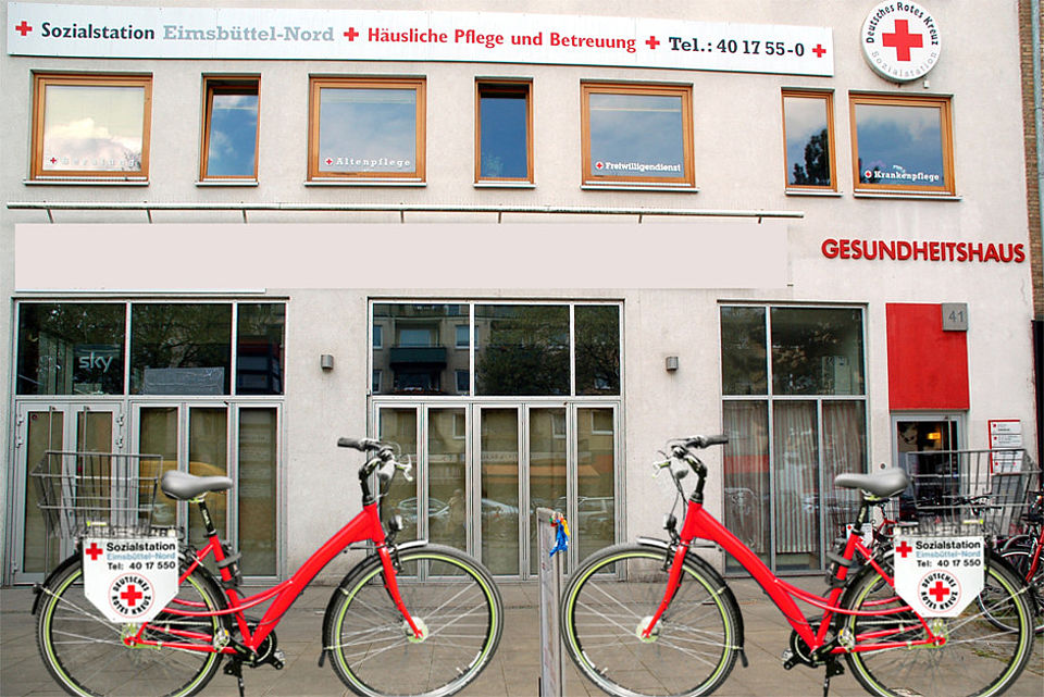 DRK Sozialstation Eimsbüttel-Nord Außenansicht der DRK Sozialstation Eimsbüttel-Nord