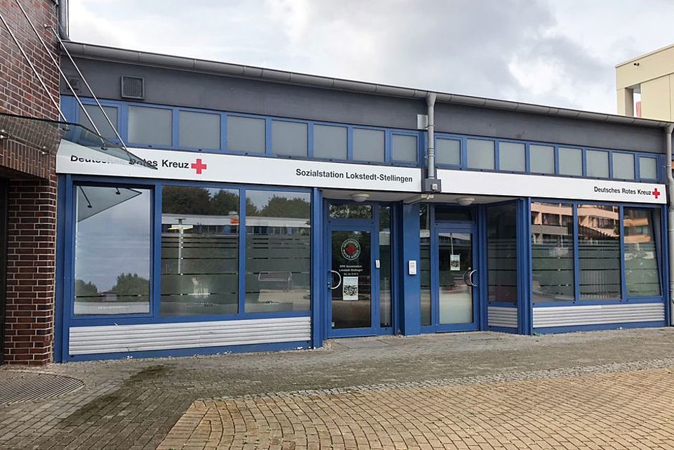 DRK Sozialstation Lokstedt-Stellingen Außenansicht der DRK Sozialstation Lokstedt-Stellingen